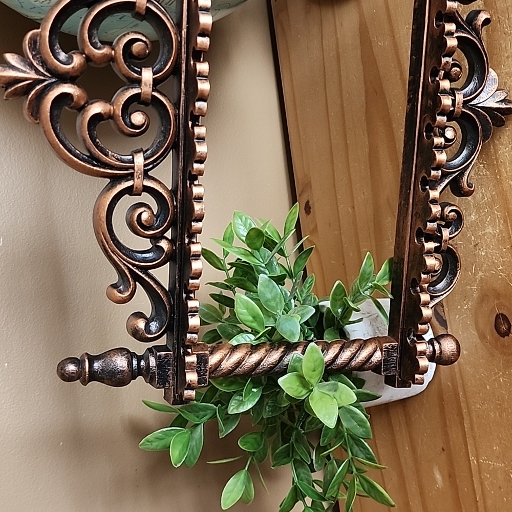 Vintage 1970s Coppercraft Guild Dart Ind. Resin Spoon Holder Or Jewlery Rack - Picture 7 of 15